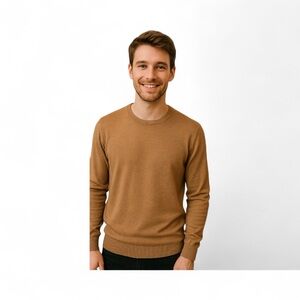 J. CrewMen’s Size Medium Cinnamon Crew Neck